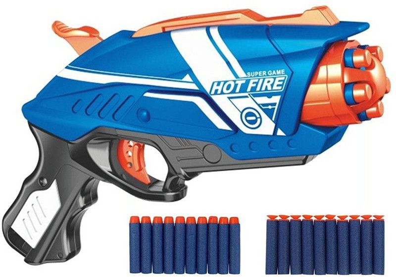 RIANZ All New Manual Soft Bullet Gun - 20 Bullets Guns & Darts  (Multicolor)