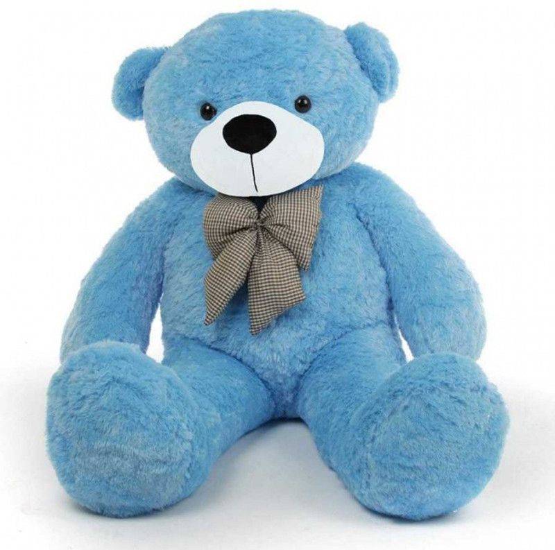 PreciousPearl 5 Feet Giant Teddy Bear - 139 cm  (Blue)