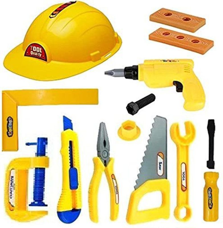 sai kripa Toy Set for Kids Boys - 13 Piece Engineering workshop Tool kit
