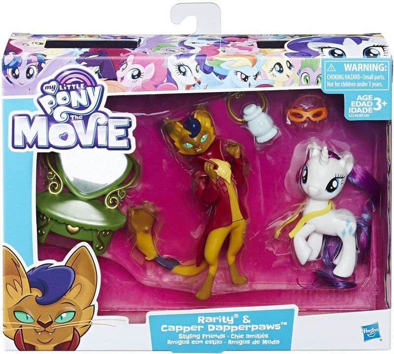 MY LITTLE PONY Rarity N Capper Dapperpaws  (Multicolor)