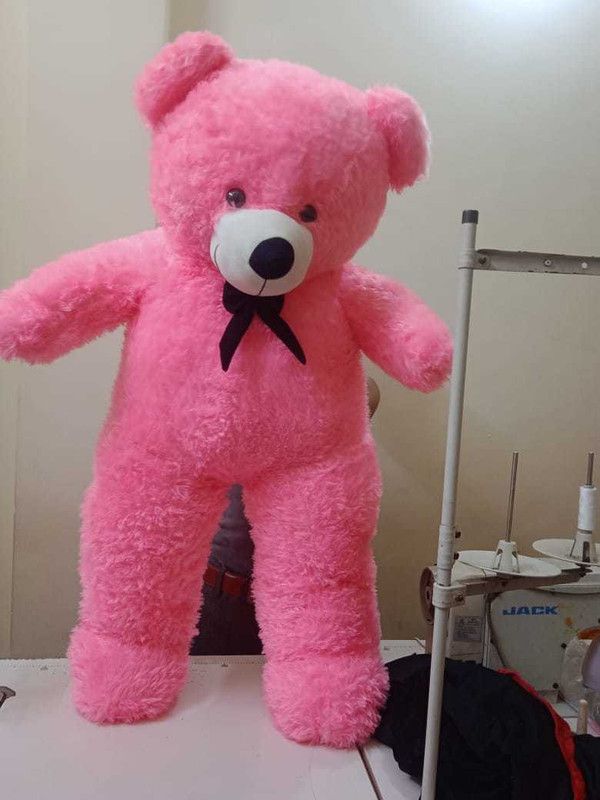 KUMUD TOYS Soft Toys Skin Friendly Super Soft Child Teddy Bears for Kids BABY GIFTS(PINK ) - 90 cm  (Pink)