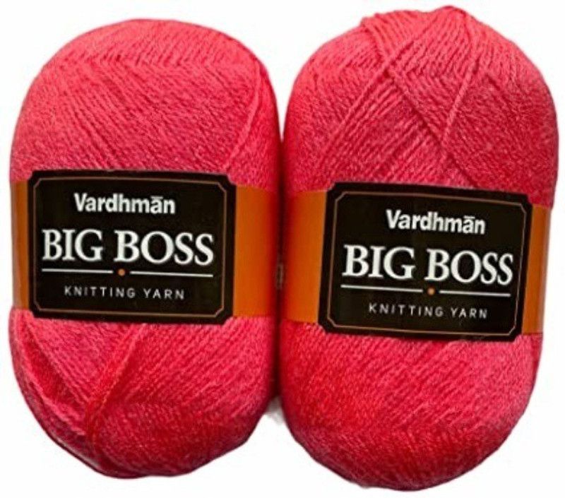 JEFFY Vardhman Yarn Big Boss Wool Ball 600 gm, Shade No. 43