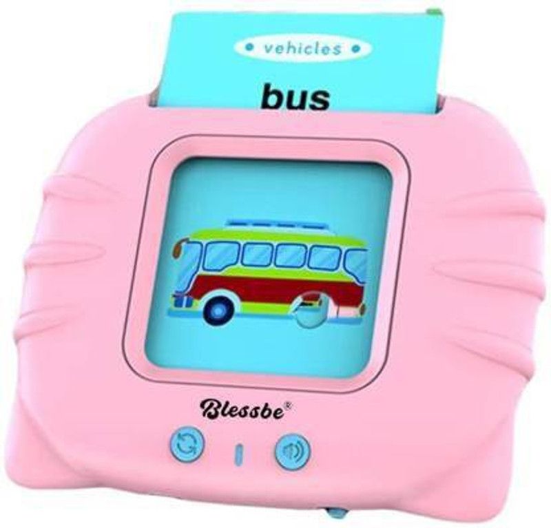 arudha creations Education Learning Device Flash Card for Kids English Language 206 cards  (Pink)