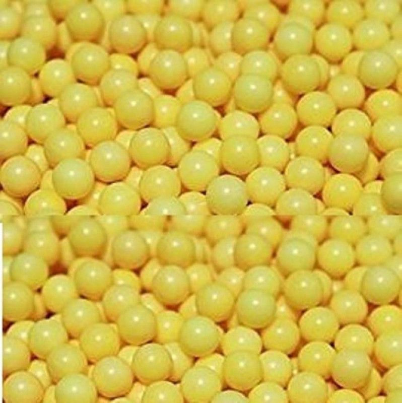 QWEEZER ( PACK OF 500+ PCS } AIR SPORT TOYS GUN BULLETS 6 MM BB BULLETS Darts & Plastic Bullets  (Yellow)