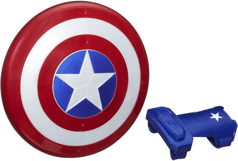 MARVEL Cap Magnetic Shield And Gauntlet Armor Sets  (Multicolor)