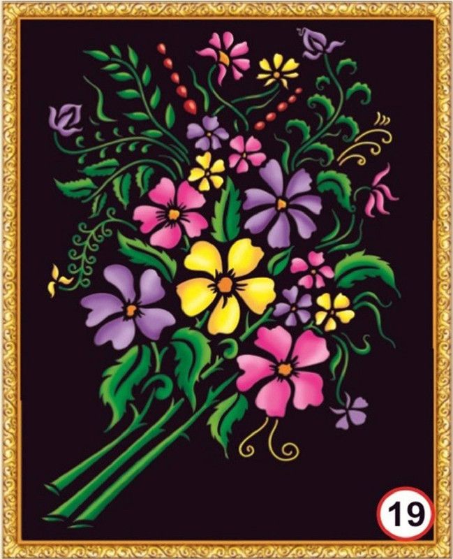 VLV Emboss Painting Kit Premium Quality Model No - 19