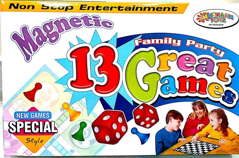 REGAL 13 in 1 magnetic great game Party & Fun Games Board Game