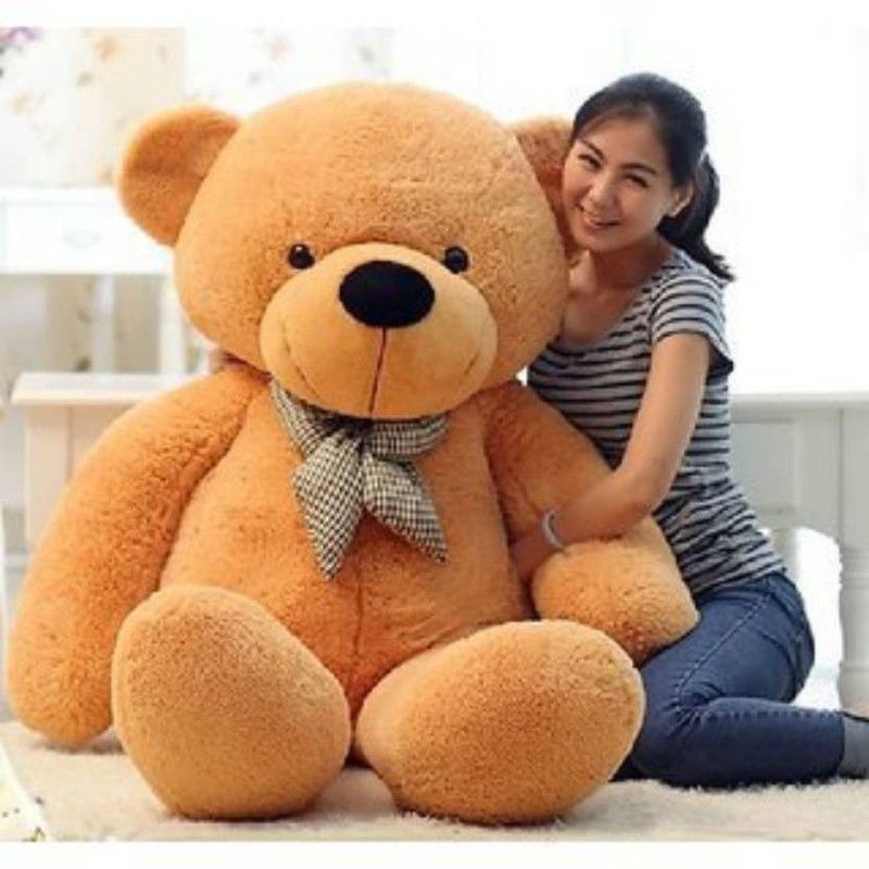 Didi A Best Option For Gift - Birthday Gift - Diwali Gift - Teddy Bear - 5 Feet Brown - Medium Size Teddy Bear For Girls And Boys - 152.1 cm  (Brown)