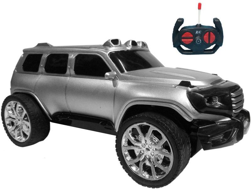 HALO NATION Remote Controlled Rock Crawler Monster Truck - Off Roader Racer (Silver)  (Silver)