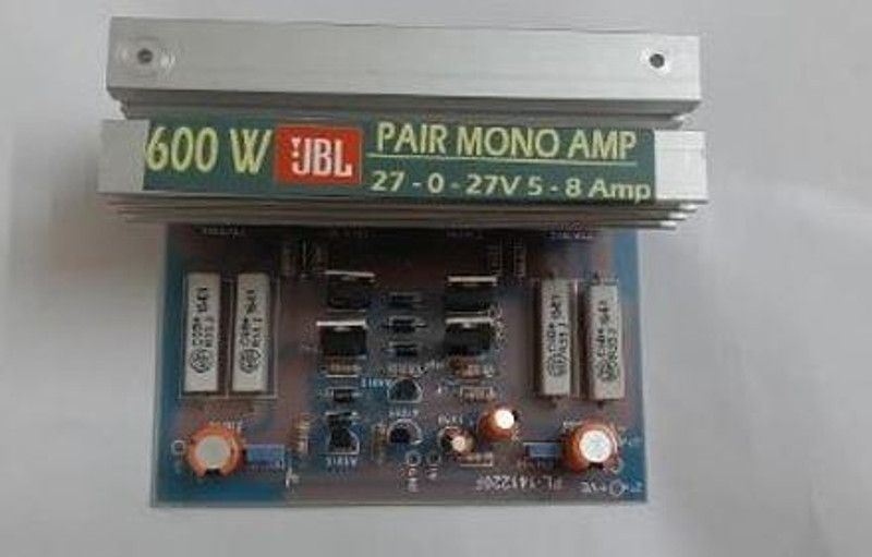 Fenda Mono 600watt Amplifier board (5200/1943 )4 transistor Electronic Components Electronic Hobby Kit