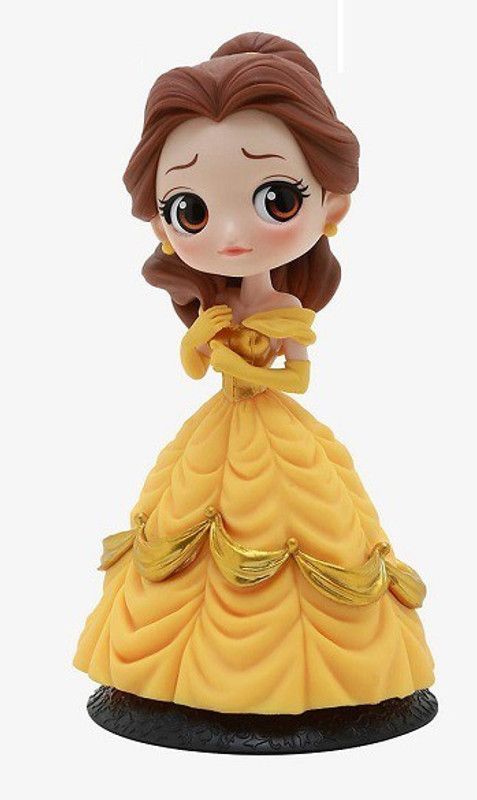 KshatRaj Princess in Yellow (15 cm) Beautiful Dolls / Cartoon Characters Collectibles for Dashboard, Cake-Top, Desk-Table  (Multicolor)