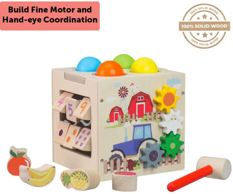 Brainsmith Multifunctional Activity Box  (Multicolor)