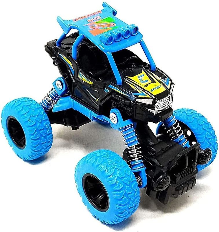 KIDS EMPIRE Pull Back Mini Rock Car || Crawler Off-Road Monster Racing Car Toy for Kids || Best Gift for Your Children || Original Standard Item  (Blue, Pack of: 1)