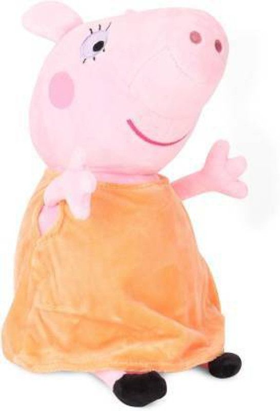 The Simplifiers Super Soft Mommy Pinkie Pig Plush Toy-20 cm - 20 cm  (Orange, Pink)