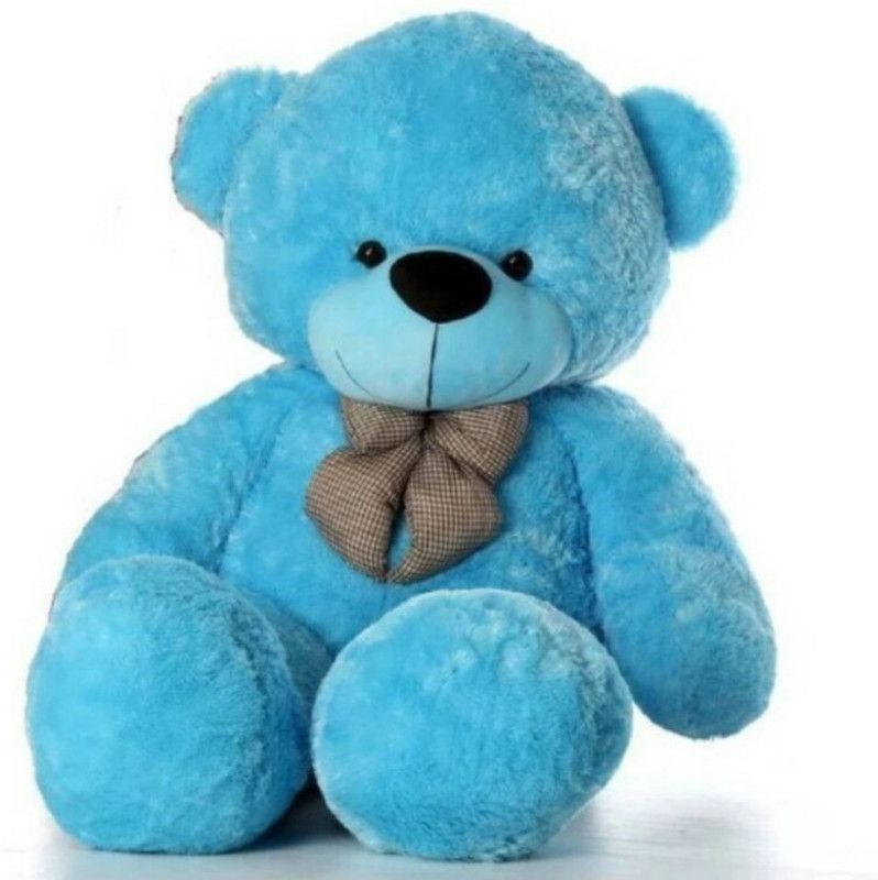 Combo Toys 3 feet blue teddy bear most teddy and cute and soft love teddy - 95.83 cm (Blue) - 99.3 mm  (Blue)