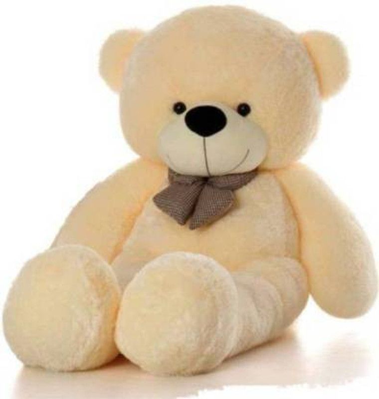 DOOMBA Teddy Bear - 4 Feet Cream - Medium Size Teddy Bear For Girls And Boys - 120 cm  (Cream)