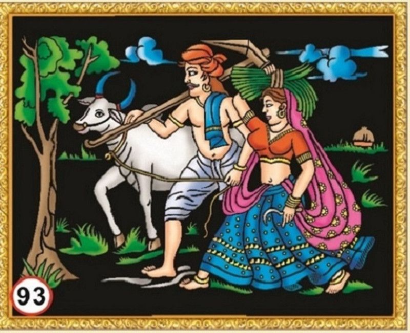 rawzone Emboss Cloth Painting Premium Kit Design - 93