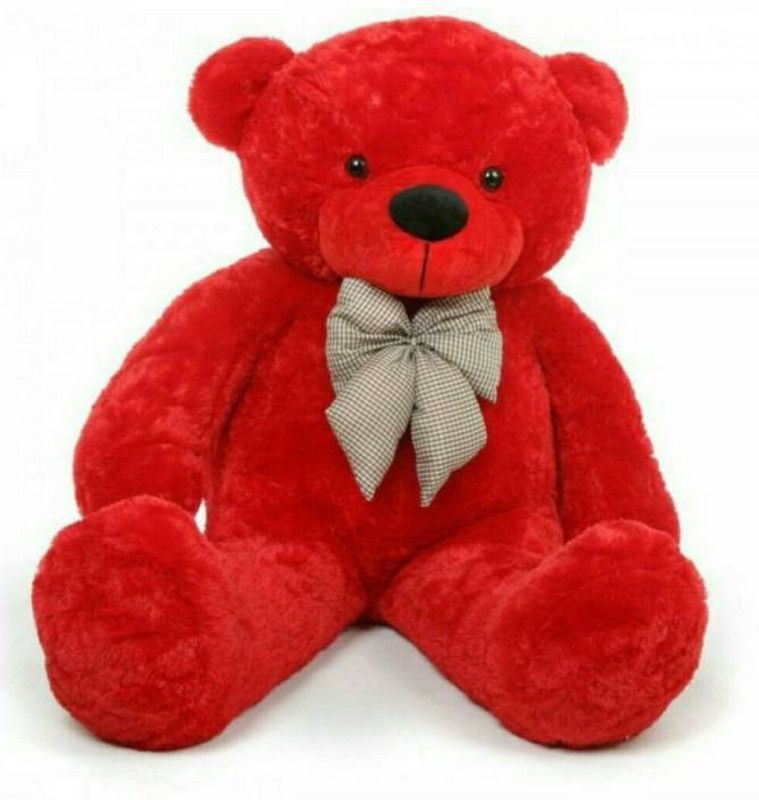 omex 5 feet Soft Lovable Hugable Cute Xtra Large Teddy Bear - 151 cm  (Red)