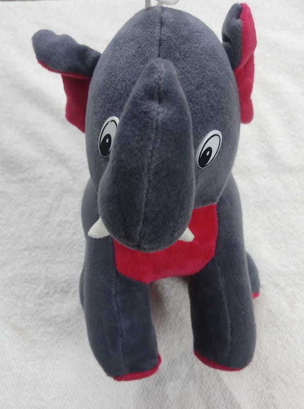 RJE Elephant Soft Toy - 30 cm  (Grey)