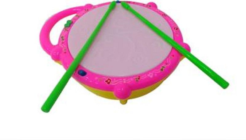Just97 Toys Musical Flash Drum for Kid's ()  (Multicolor)