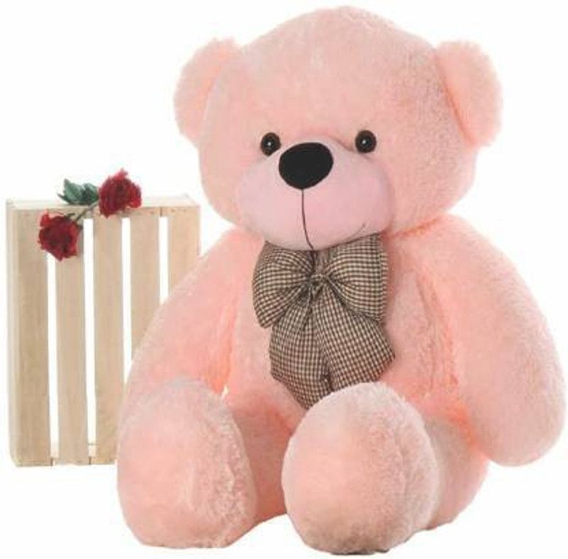 BestFriend Birthday Gift - A Teddy Bear Pink Color 3 feet for Your Love - 36 inch (Pink) - 90 inch  (Pink)