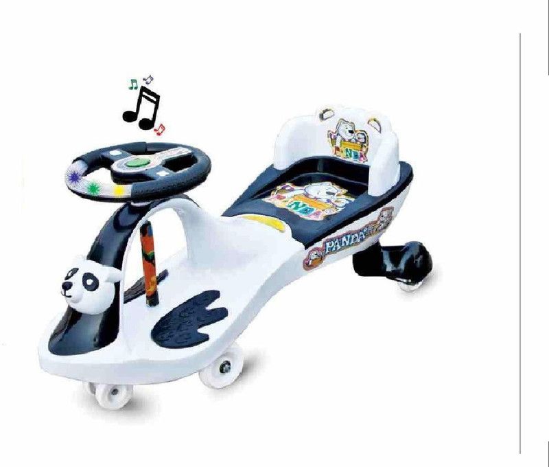 JoyRide Magic Swing Rider For kids|Girls|Boys Push Rideons & Wagons Non Battery Operated Ride On  (White)
