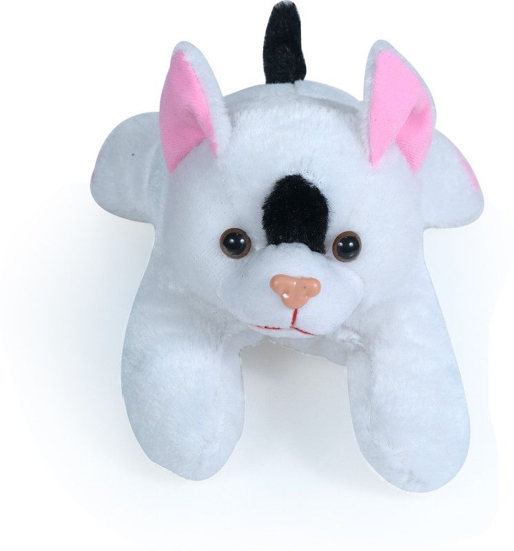 Gungun Toys White cat (soft toy) - 26 cm  (White)