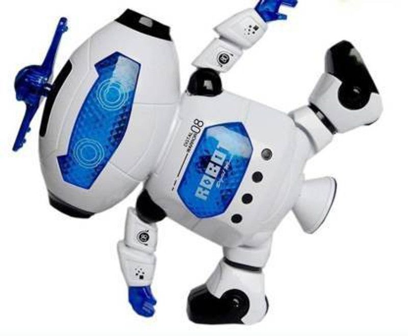 JASS COLLECTION Singing Dancing Naughty robot  (Multicolor)