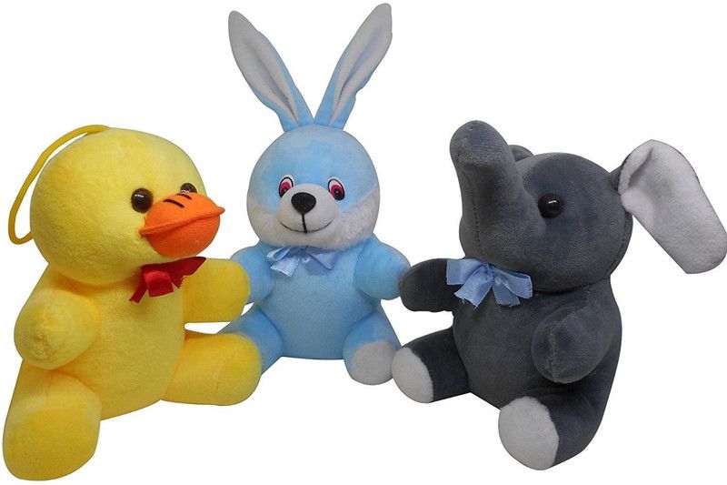Natali Traders Soft Toys Combo - 15 cm  (Multicolor)