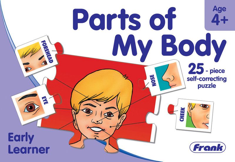 Frank Parts Of My Body Puzzle  (25 Pieces)