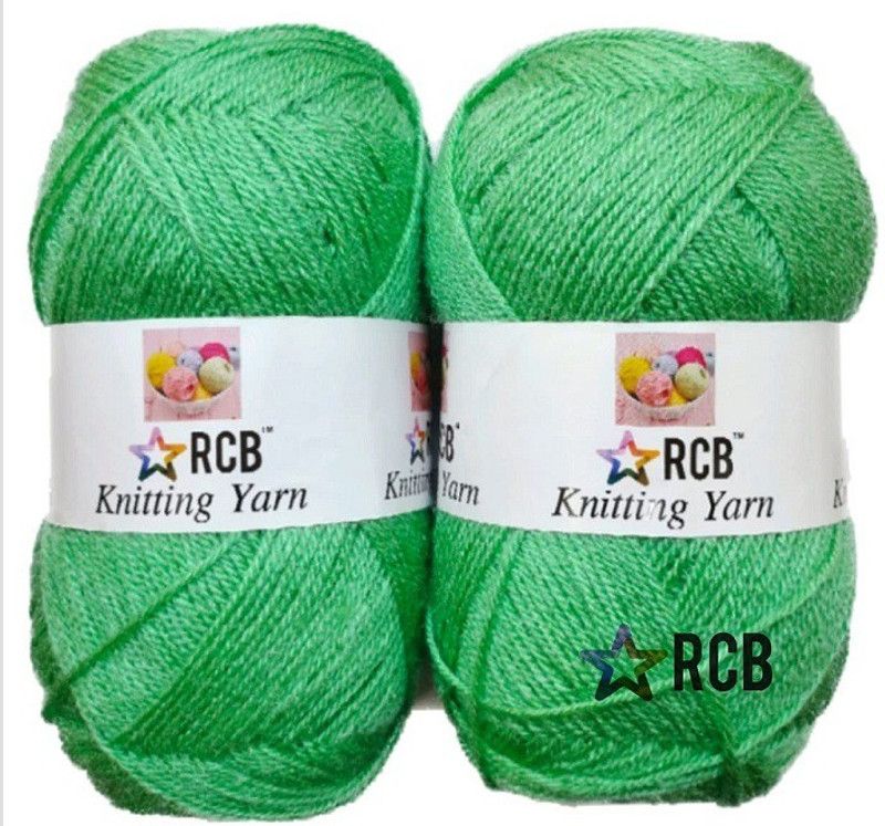 RCB BigBoss Knitting Yarn 3ply Wool, 200 g Best Used with Knitting Needles, Crochet Needles Wool Yarn for Knitting. Shade no.13 suitable for everyone.