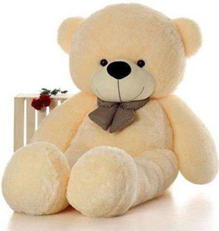 ABPY 3 feet soft /anniversary /birthday gift /teddy sweet teddy bear 89.5cm (Cream) - 89.5 cm  (Cream)