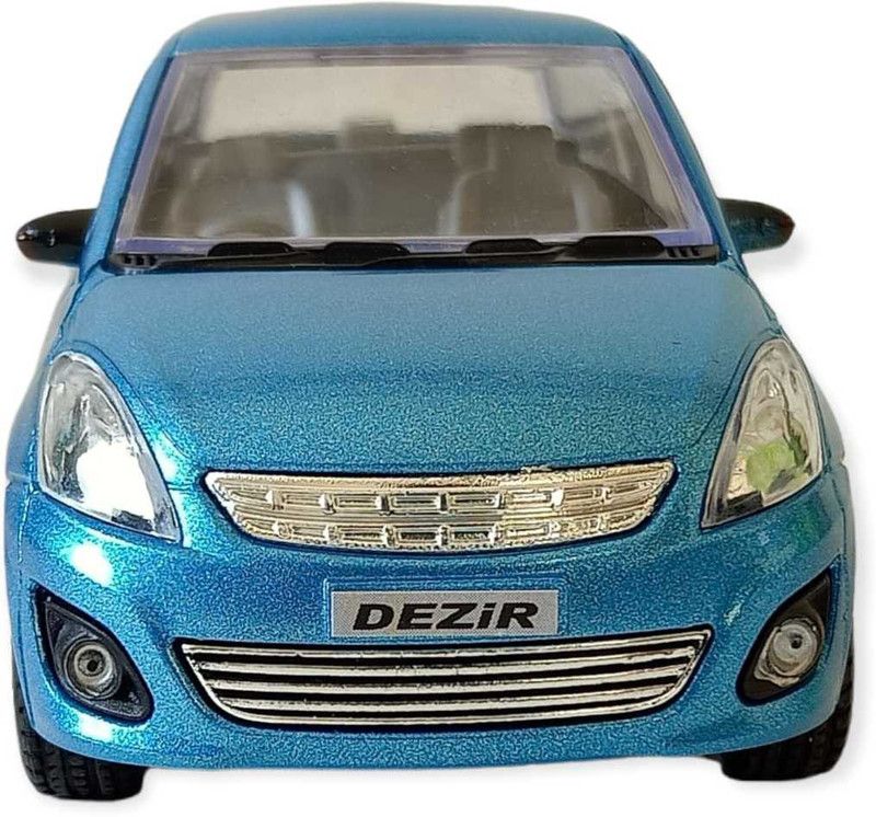 Shree Jee CENTY SWIFT DESIRE CAR( BLUE )PULL BACK ACTION ( PACK OF 1)  (Blue, Pack of: 1)