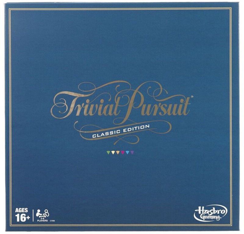 HASBRO GAMING Trivial Pursuit Game: Classic Edition Party & Fun Games Board Game