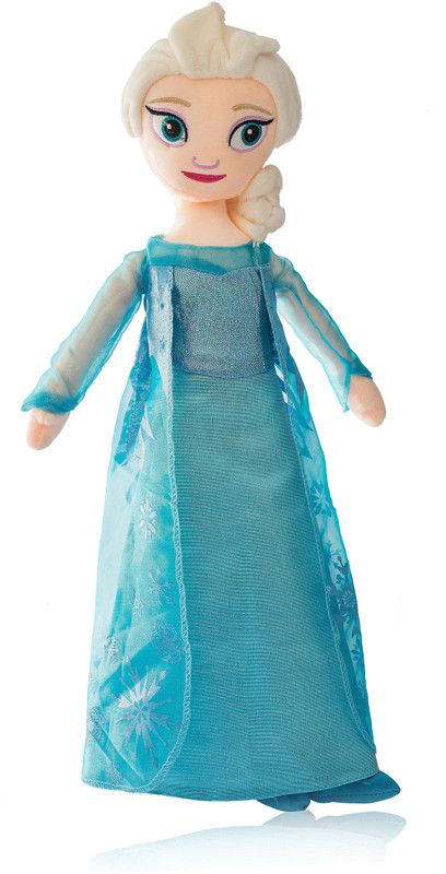 Dimpy Stuff Plush doll -Elsa - 50 cm  (Multicolor)
