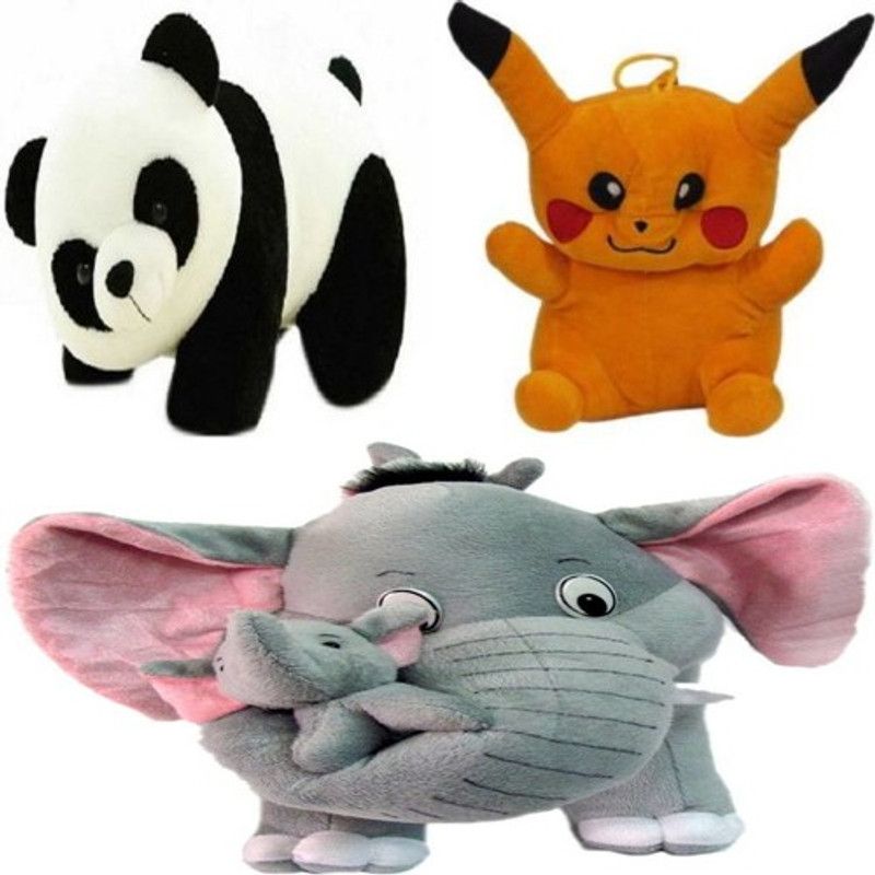 Agnolia Gift basket stuffed Soft Animal Toy7 - 32 cm  (Multicolor)