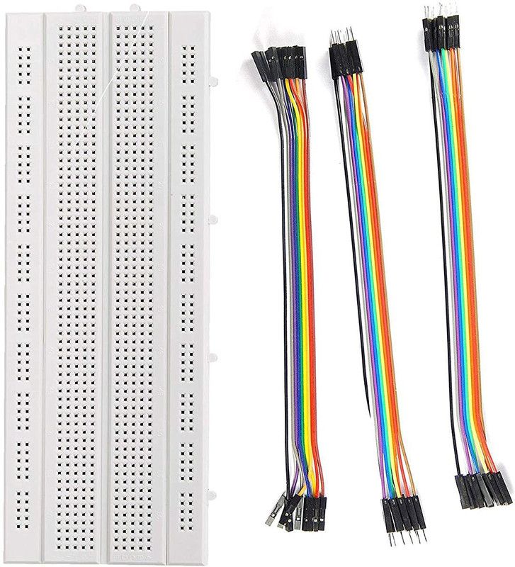 dijon Breadboard 840 point with jumper wires Set(10+10+10) Electronic Components Electronic Hobby Kit