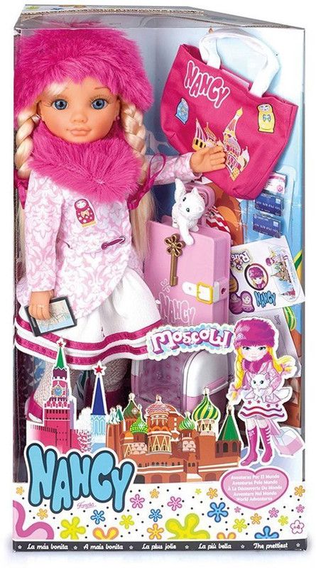 Famosa Nancy World Adventures V2  (Multicolor)