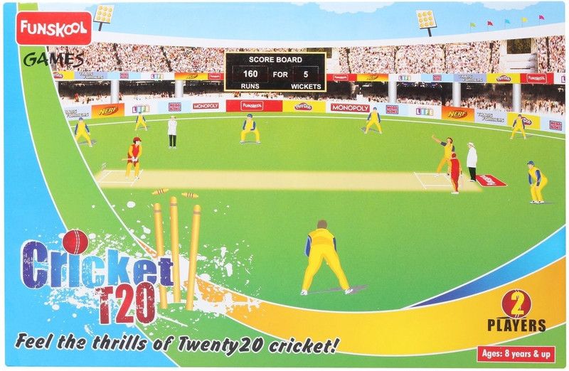 FUNSKOOL Cricket T20 Party & Fun Games Board Game