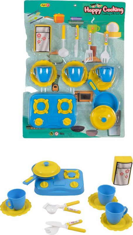 Kp Enterprise Indian Mini Kitchen Set Little Chef Cooking Pretend Play Accessories For Kids