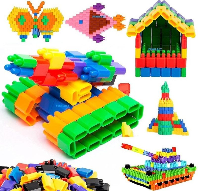Aims Hub Stem Building Blocks Toy Set For Kids (Multicolor) 200 pcs  (Multicolor)