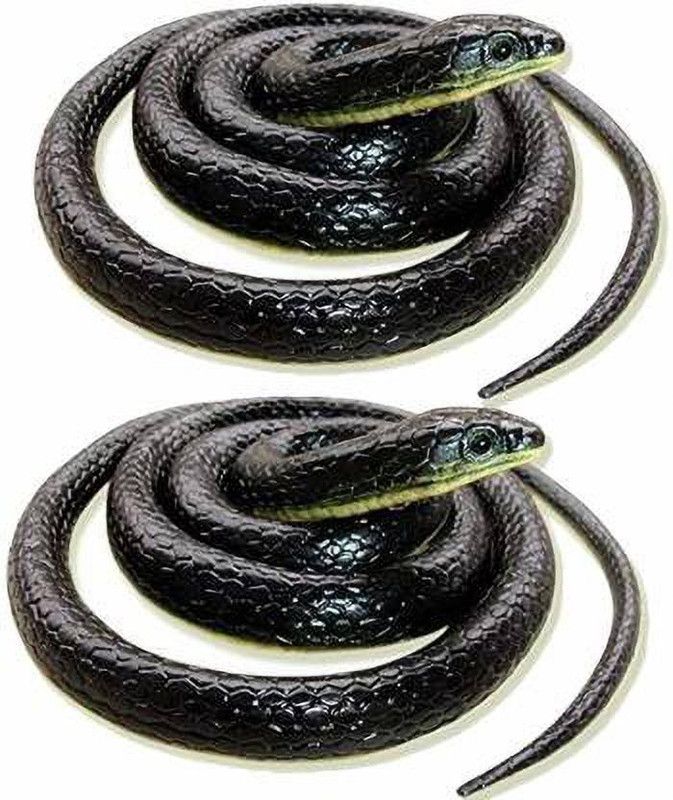 Shopme Store Soft rubber snake toy frank party bag fillers joke trick  (Multicolor)