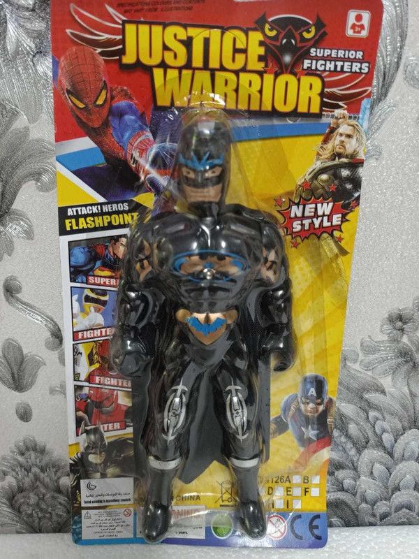 BABYCRYSOLUTION batman justice warrior  (Black)