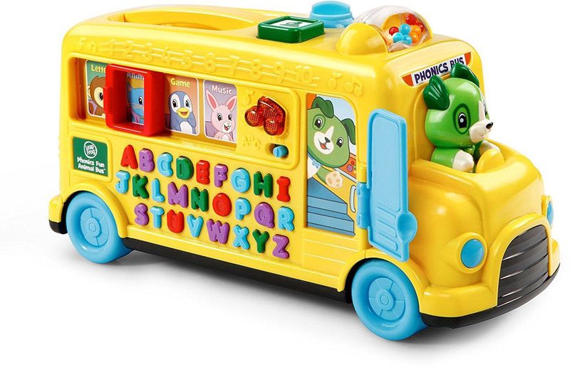 LeapFrog Phonics Fun Animal Bus  (Multicolor)