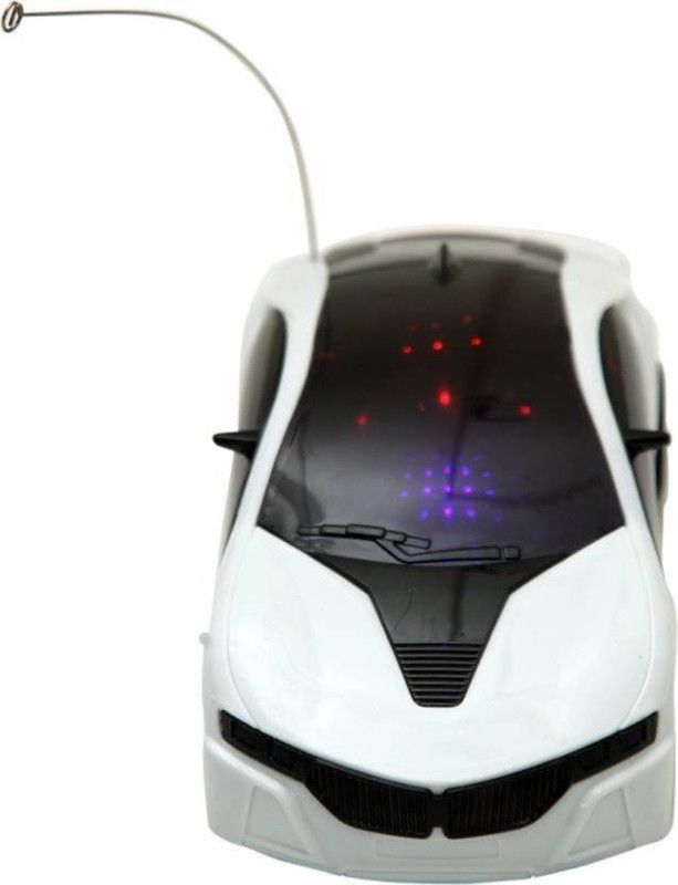 TinyTales remote control fast modern car with 3D light  (Multicolor)