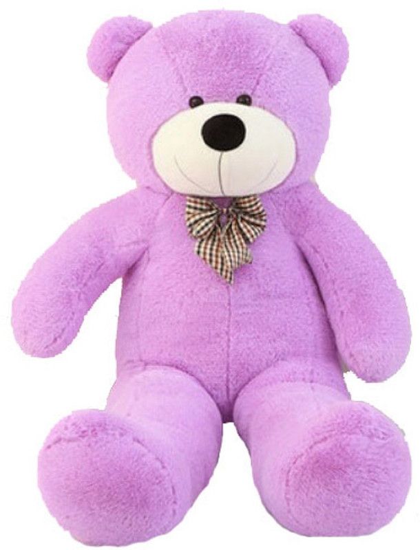 AVS 4 Feet Stuffed Spongy Hug-gable Jumbo Teddy Bear Special For Gift - 122 cm  (Purple)
