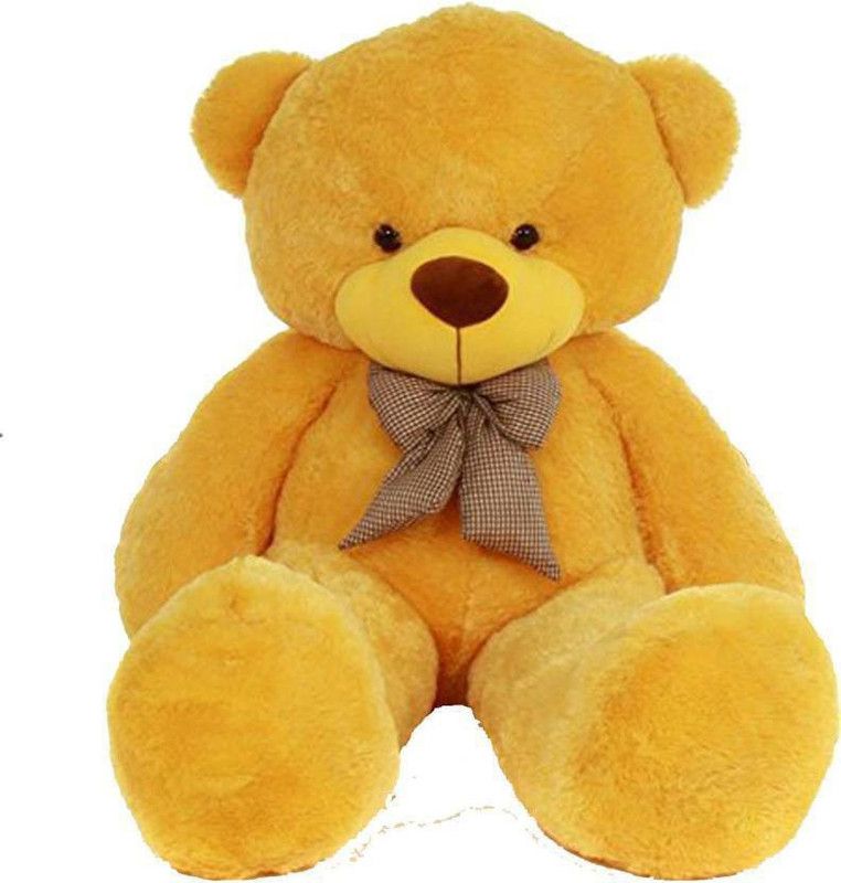 omex Very Cute & Soft Lovable Hugable Xtra Large Teddy Bear 5 Feet Yellow (Best For Someone Special) - 152 cm  (Yellow) - 152 cm  (Yellow)