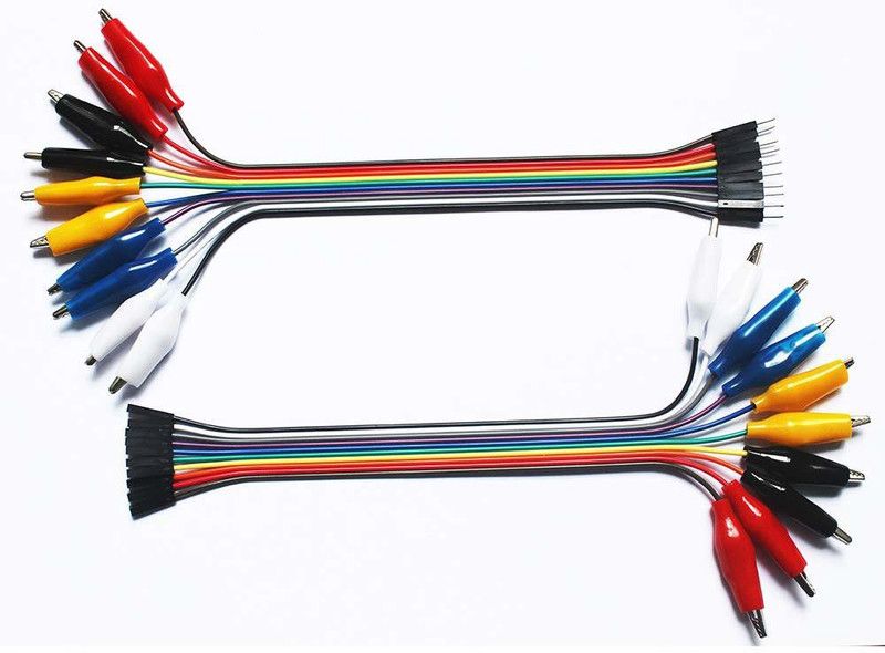 REES52 Jumper Wire 10pin 20cm Female for Test Lead Arduino Interconnect Electronic Hobby Kit