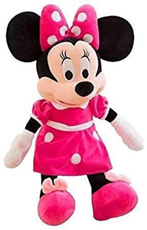 P I SOFT TOYS 45cm minnie soft and atractive soft toy for kids - 45 cm  (Pink)