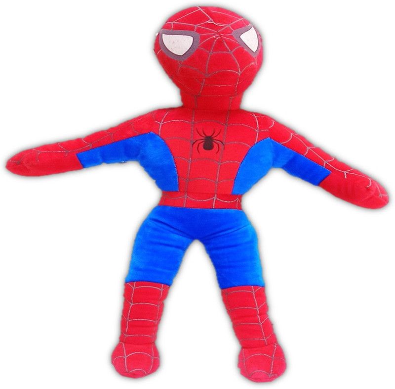 DTSM Collection Spider man teddy bear / high quality / love teddy For girls valentine & Anniversary/Birthday gift / cute and soft teddy bear -38cm (multicolor ) - 38 cm  (Red, Blue)